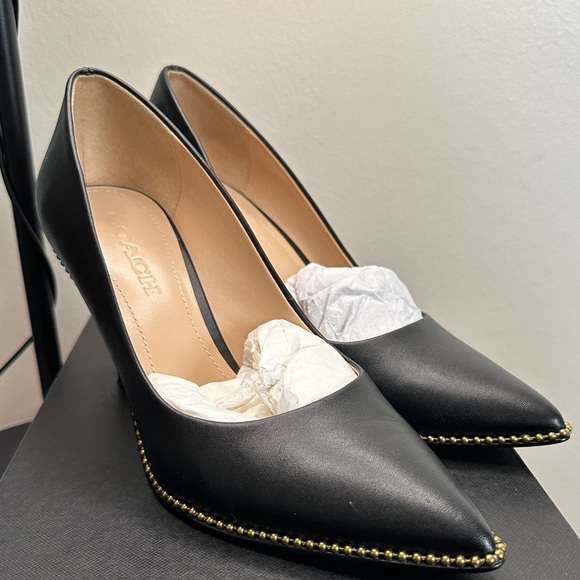 Coach Waverly 85 black pump - Picture 5 of 8